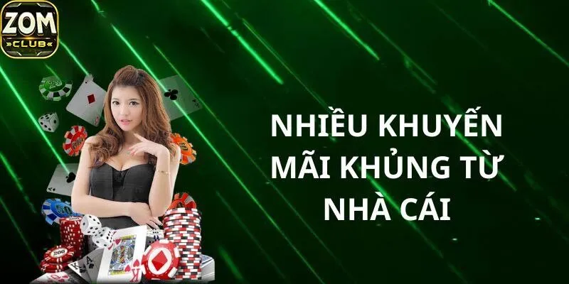 Những chương trình khuyến mãi Zomclub hấp dẫn