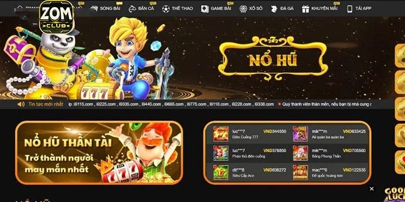 Chơi nổ hũ là gì_ tại sao lại nên chọn cổng game Zomclub?