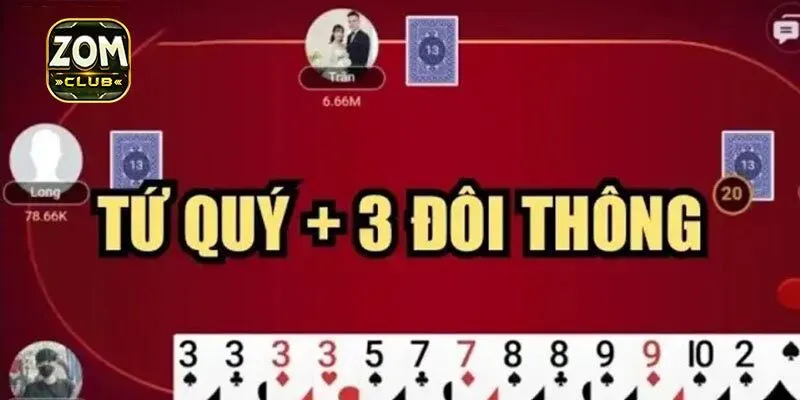 Điểm nổi bật của game bài tiến lên online tại Zomclub