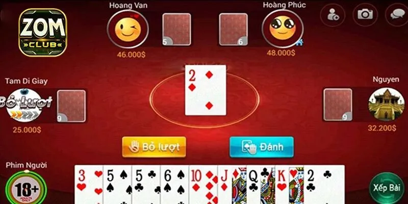 Game bài tiến lên đổi thưởng